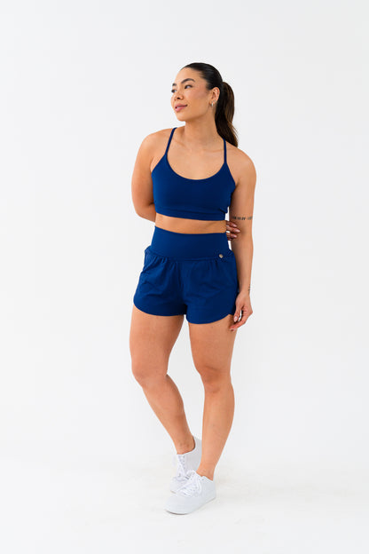 Shorts Movimento Duplo com Bolsos Internos