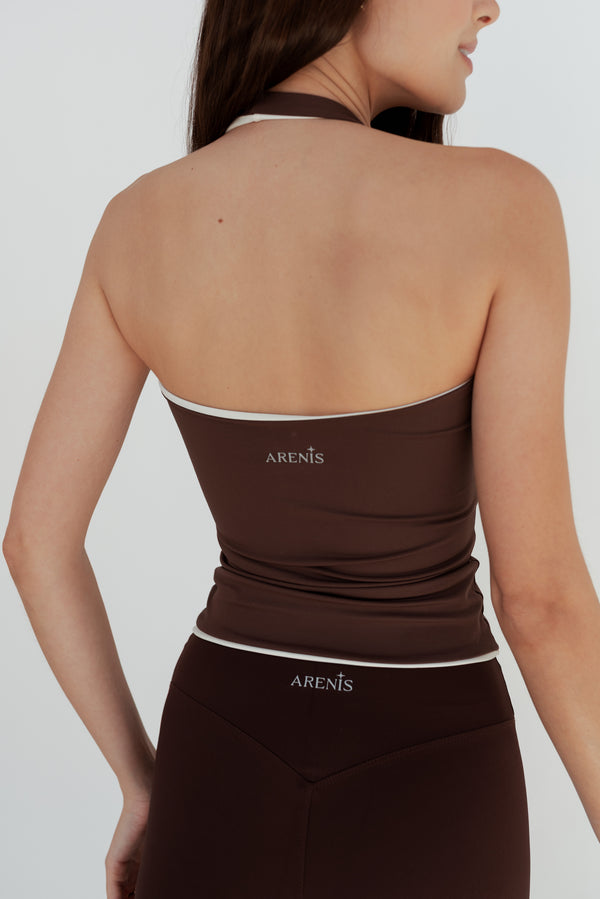 Blusa Frente Única Versa Dupla Face Poliamida