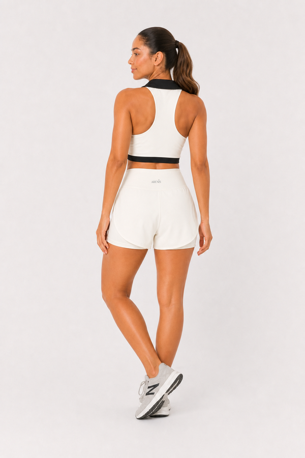 Shorts Movimento Duplo com Bolsos Internos